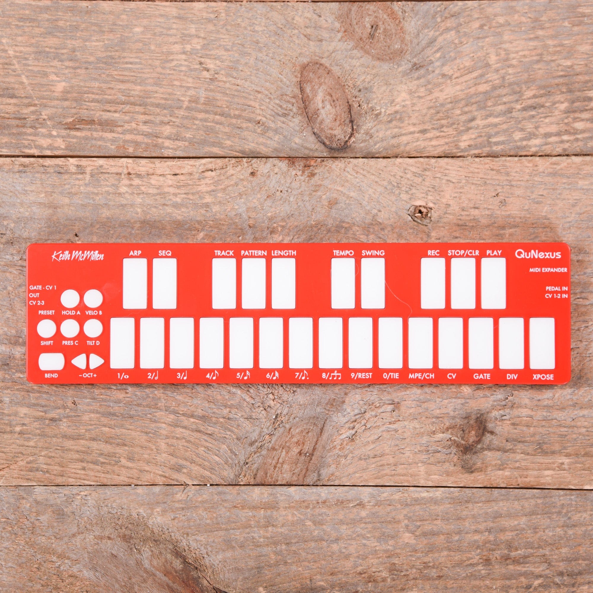 Keith McMillen Instruments QuNexus Red Keyboards and Synths / Controllers