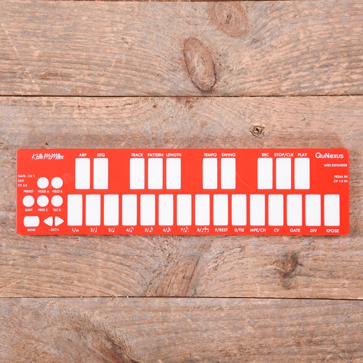 Keith McMillen Instruments QuNexus Red Keyboards and Synths / Controllers