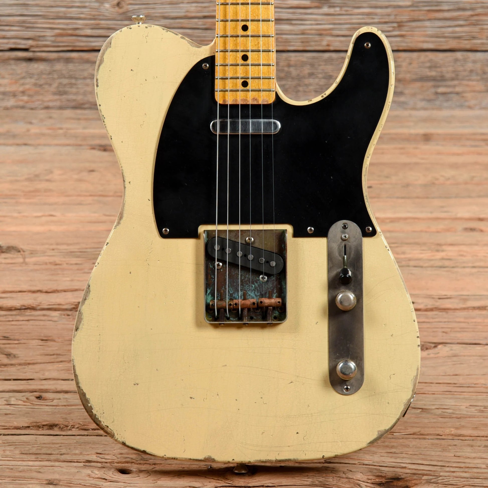 Kelton Swade T Style Blonde Electric Guitars / Solid Body