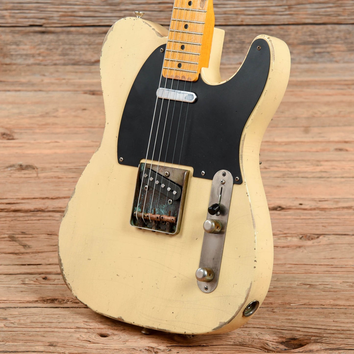 Kelton Swade T Style Blonde Electric Guitars / Solid Body