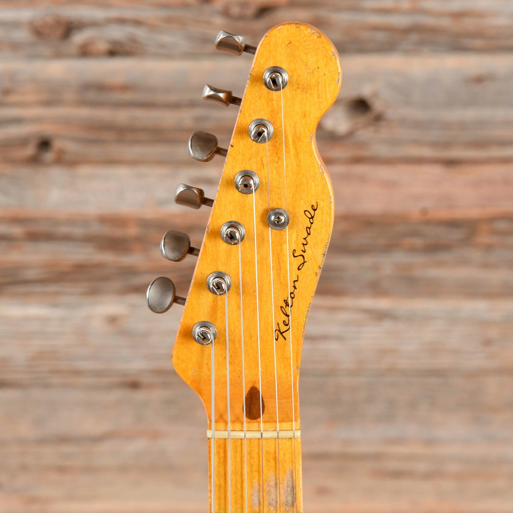 Kelton Swade T Style Blonde Electric Guitars / Solid Body