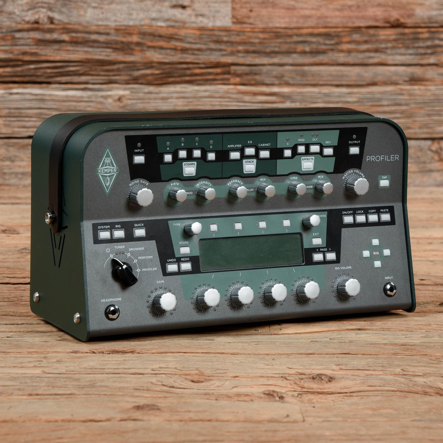 Kemper Amps Profiler PowerHead 600-Watt Modeling Guitar Amp Head with Remote Controller Pedal Amps / Guitar Combos