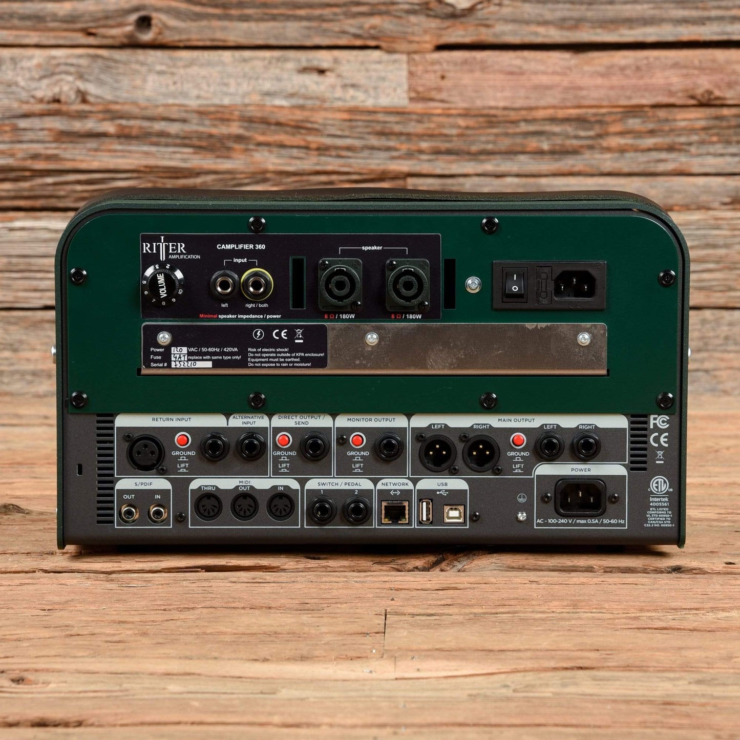 Kemper Amps Profiler Head w/Ritter Camplifier 360 Amps / Guitar Heads