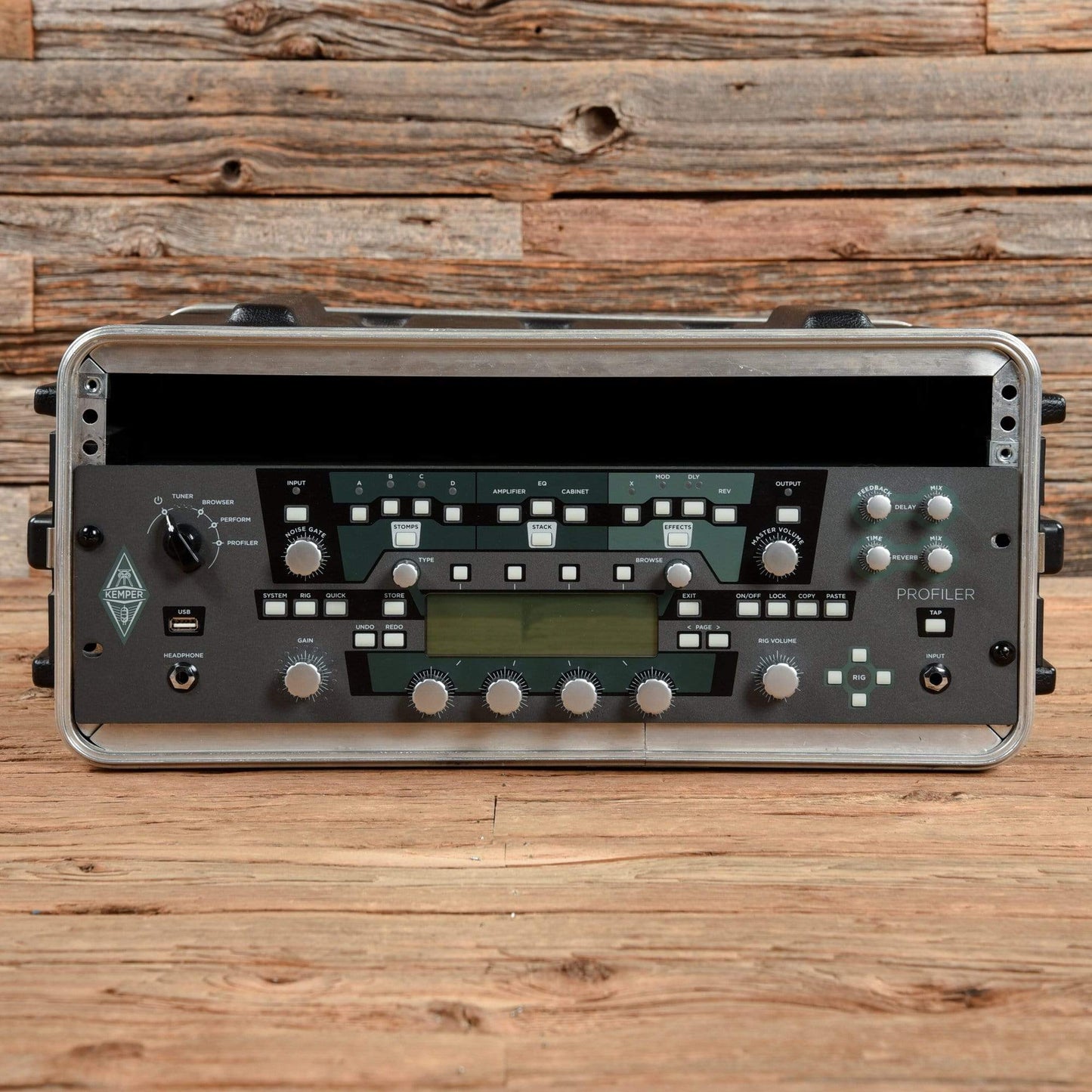 Kemper Amps Profiler PowerHead 600-Watt Modeling Guitar Amp Head with Remote Controller Pedal Amps / Guitar Heads