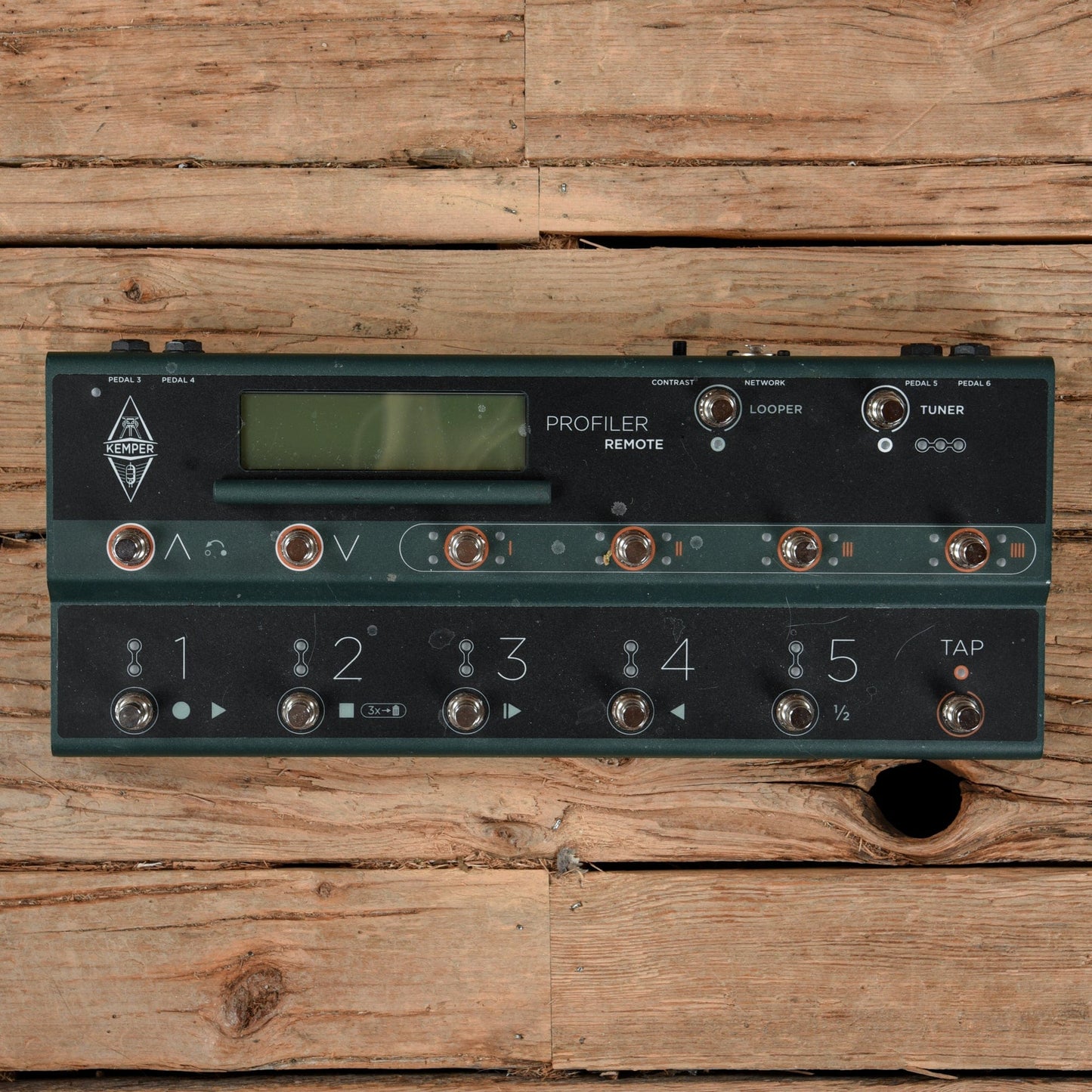 Kemper Amps Profiler PowerHead 600-Watt Modeling Guitar Amp Head with Remote Controller Pedal Amps / Guitar Heads