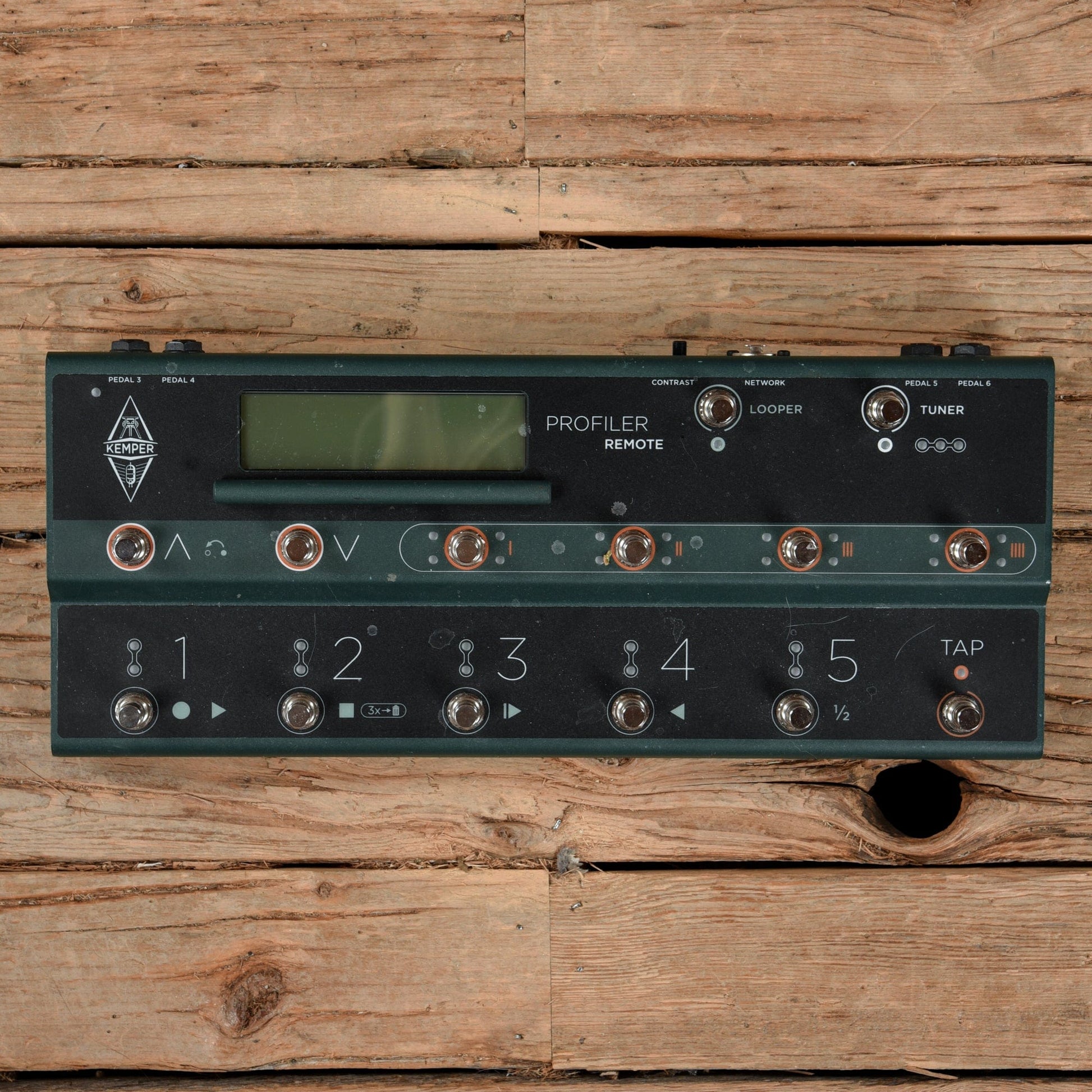 Kemper Amps Profiler PowerHead 600-Watt Modeling Guitar Amp Head with Remote Controller Pedal Amps / Guitar Heads