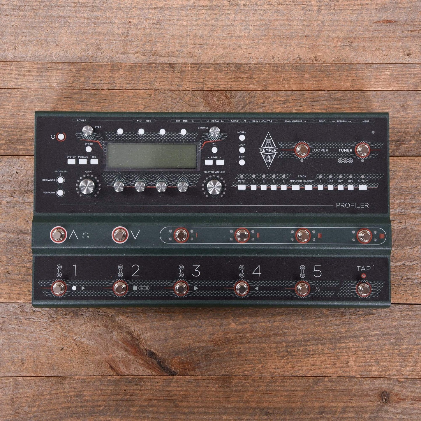 Kemper Profiler Stage Floorboard Effects and Pedals / Controllers, Volume and Expression