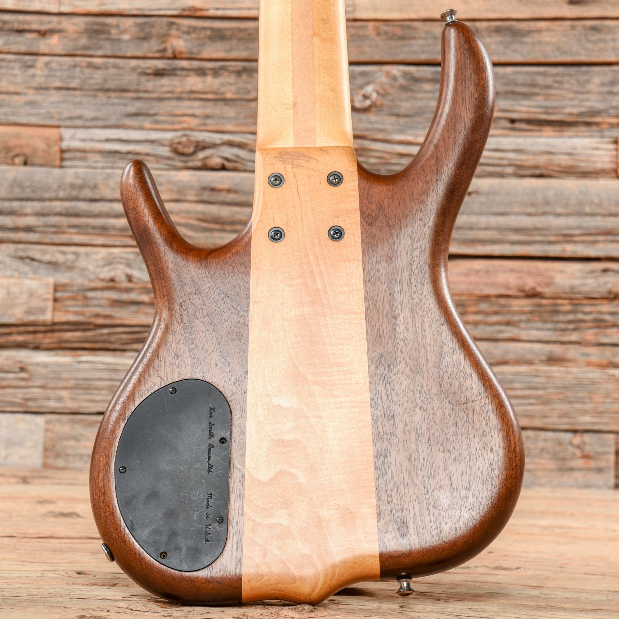 Ken Smith BSR 6GN Bubinga（2007年製 / USA） 2007 KEN SMITH BSR6GN 6 STRING BASS - NECKTHROUGH WITH BUBINGA TOP