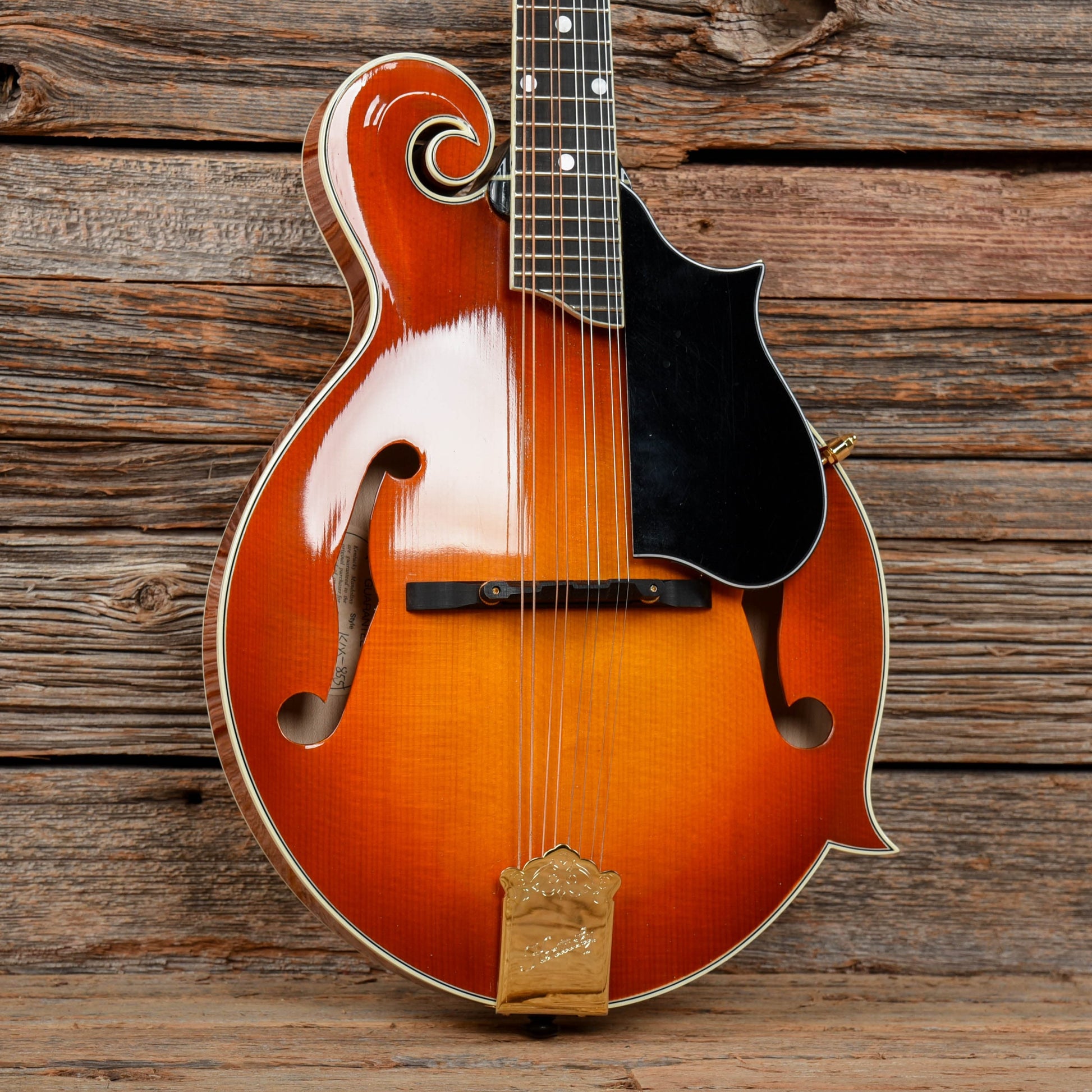 Kentucky KM855 Artist F-Model Mandolin Cherry Burst Folk Instruments / Mandolins