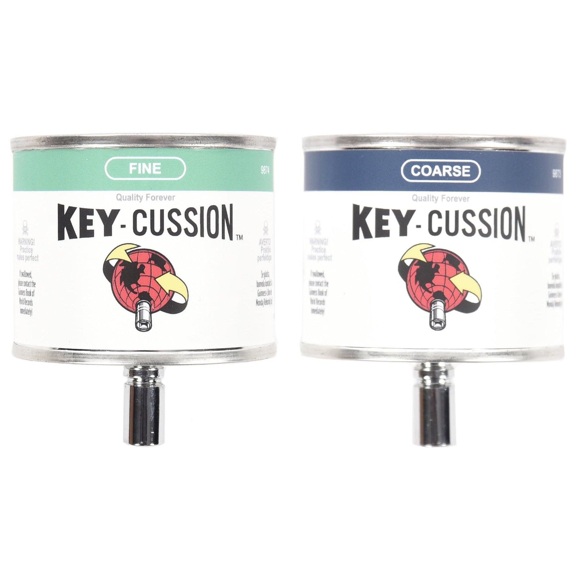 KeyCussion Fine & Course Shaker Set (2 Pack Bundle) Drums and Percussion / Auxiliary Percussion