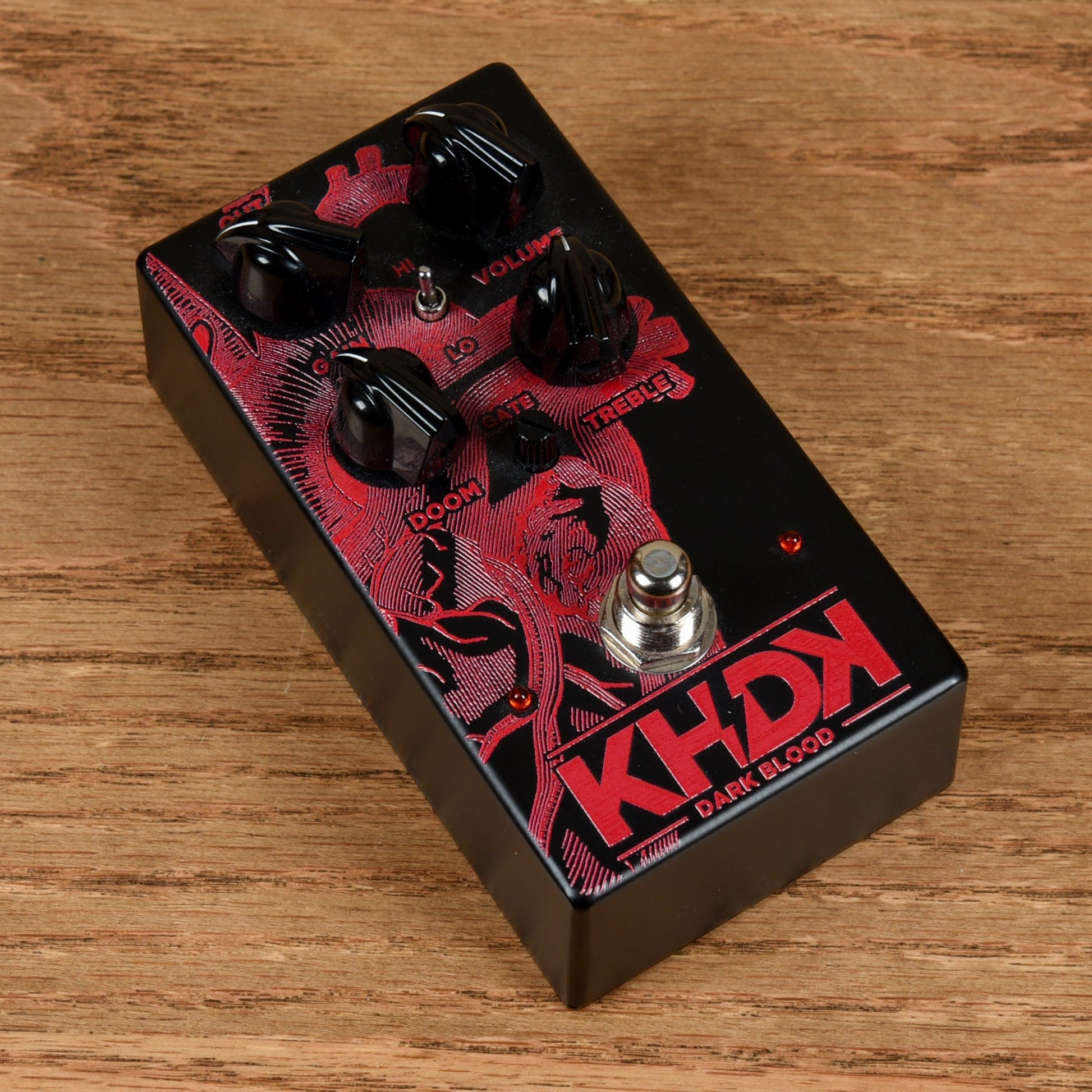 khdk pedal KHDK Dark Blood Kirk Hammett Signature Distortion Pedal