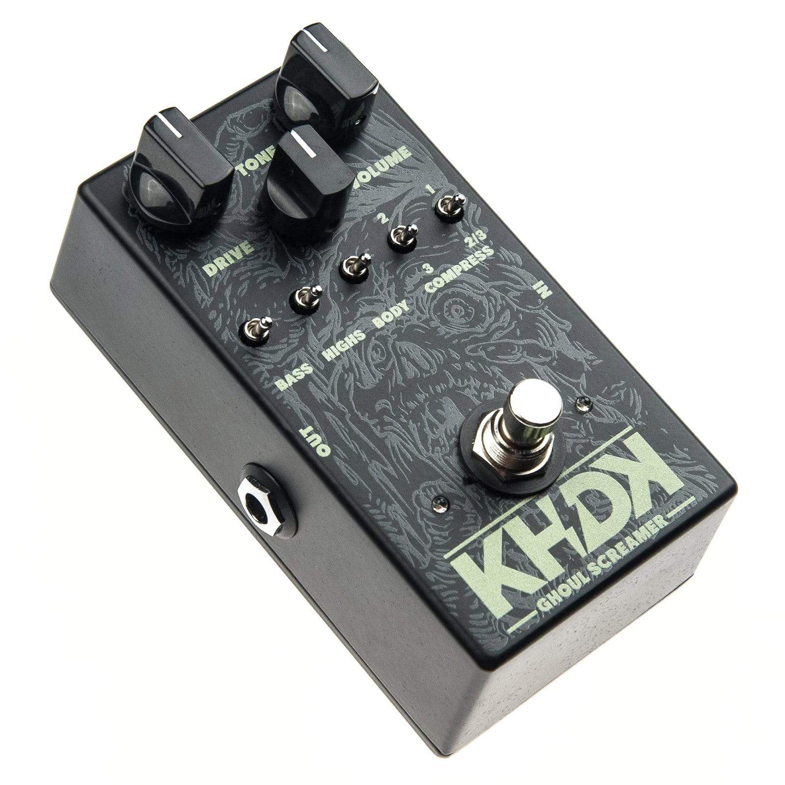 kirk hammett pedals KHDK Kirk Hammett Signature Ghoul Screamer Handmade Overdrive