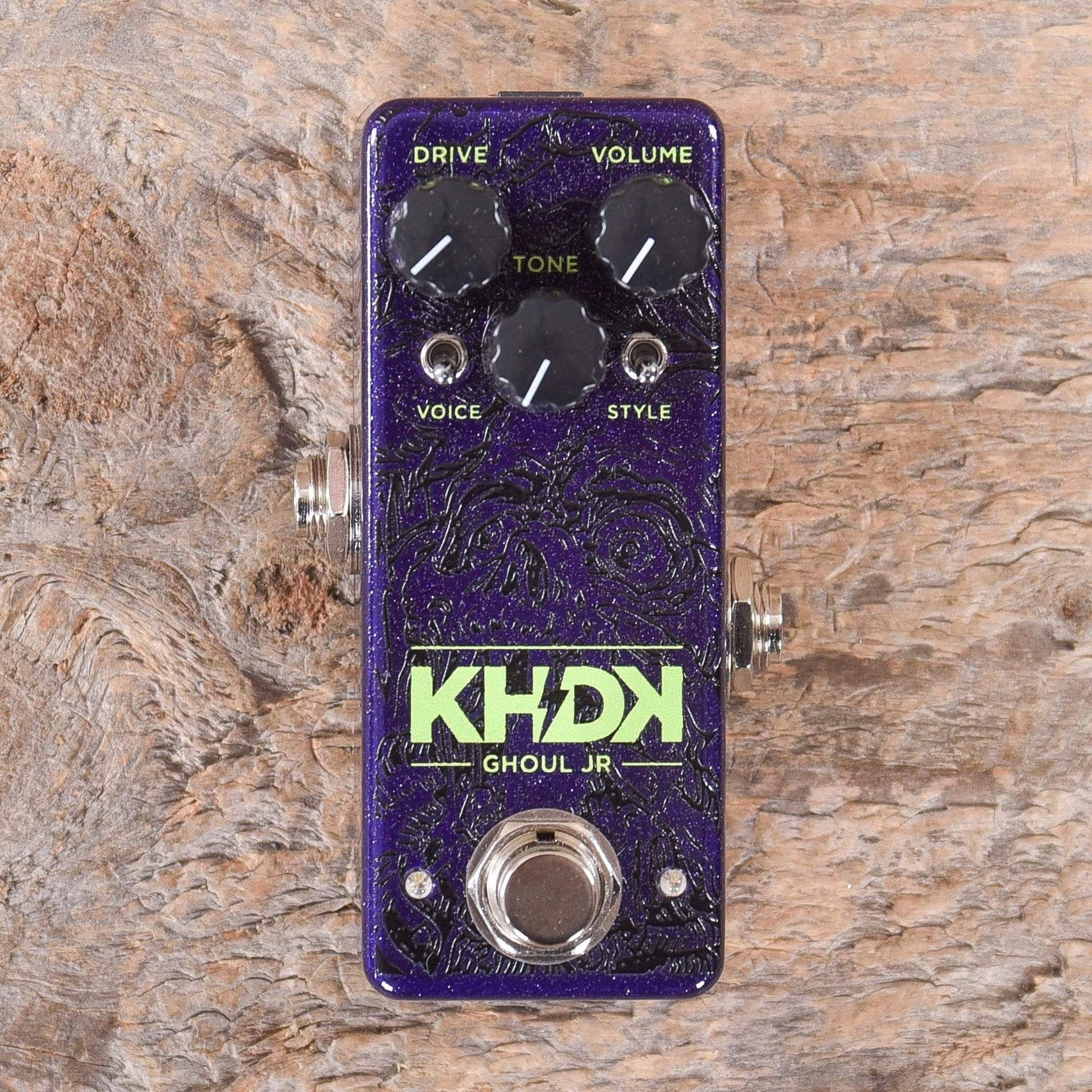 kirk hammett pedals KHDK Kirk Hammett Signature Ghoul Screamer Jr. Overdrive – Chicago Music Exchange