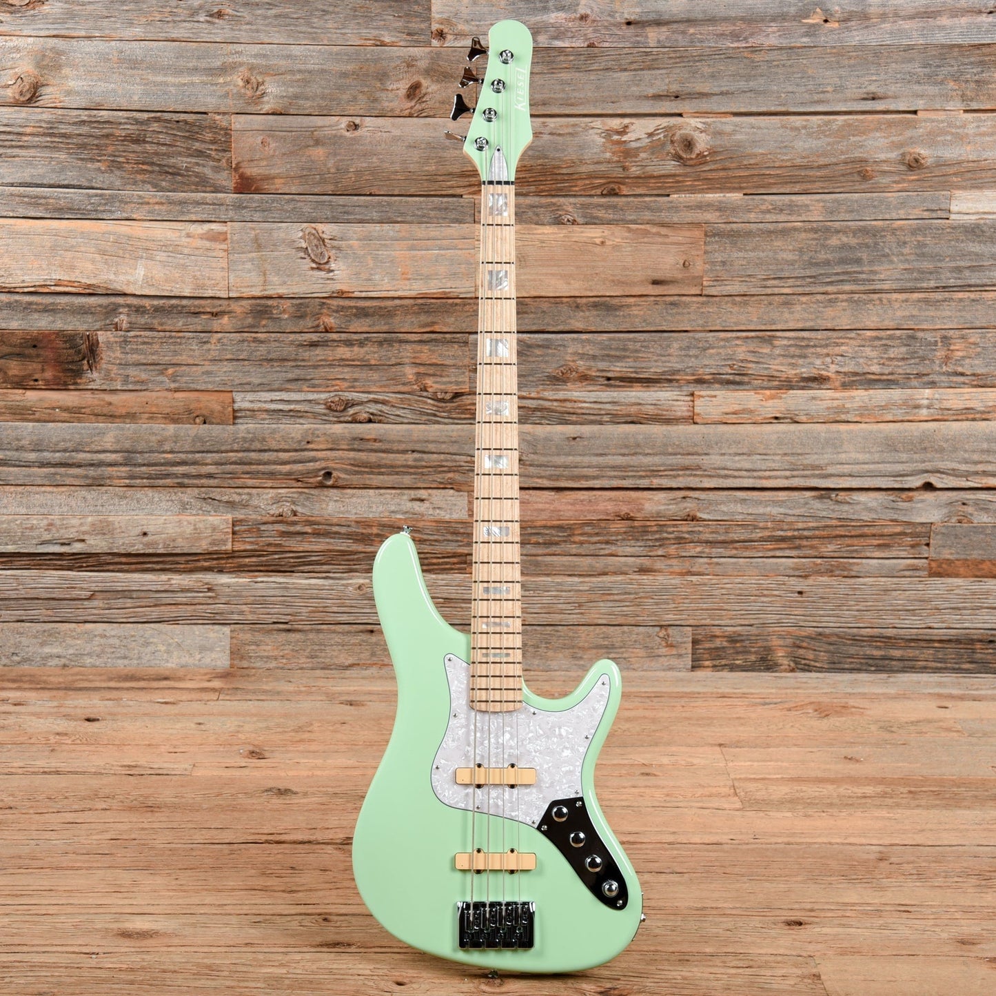 Kiesel JB4 Seafoam Green Bass Guitars / 4-String