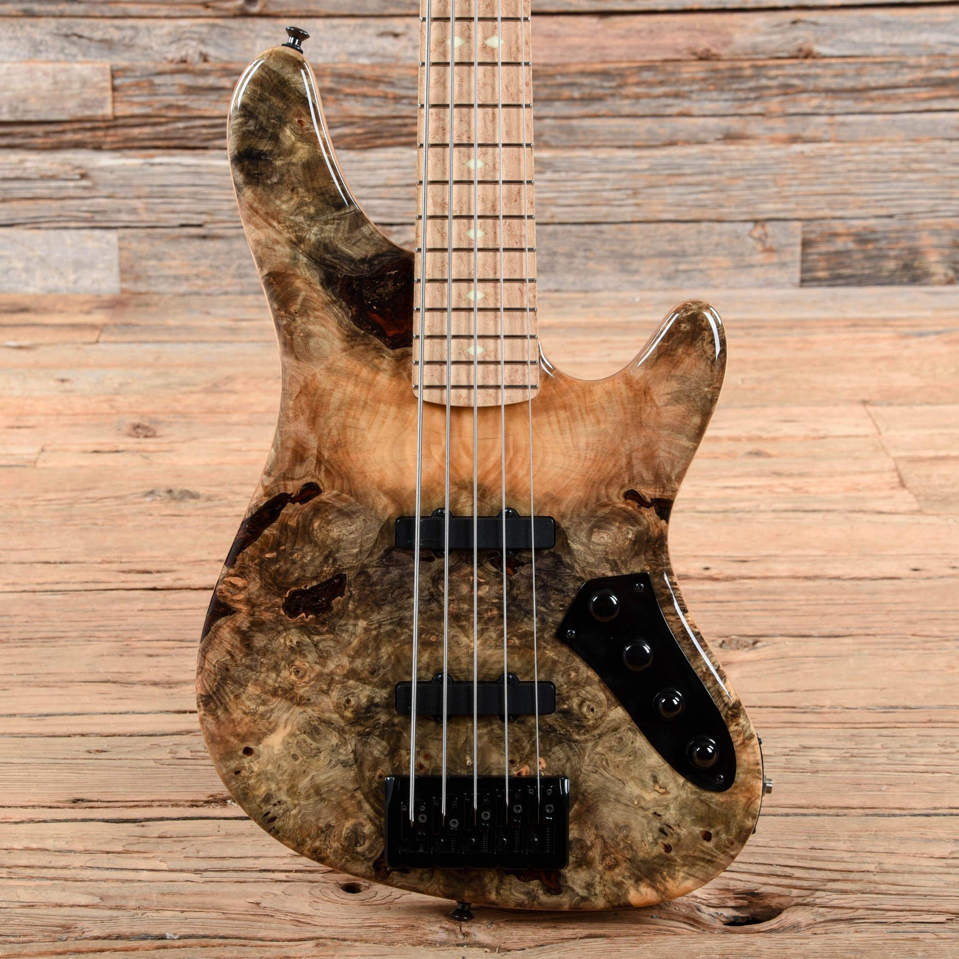 Kiesel JB5 Buckeye Burl Bass Guitars / 5-String or More