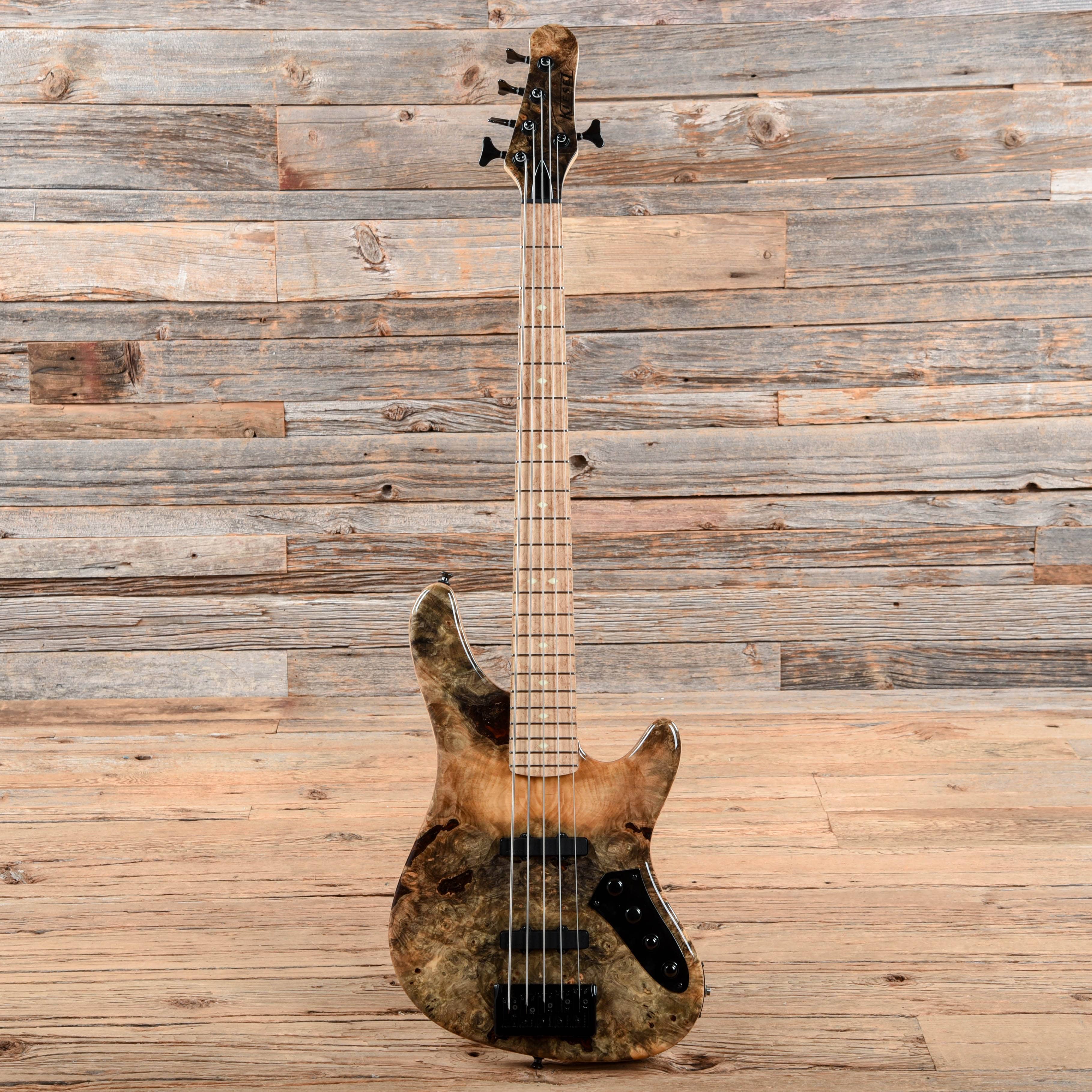 Kiesel JB5 Buckeye Burl – Chicago Music Exchange