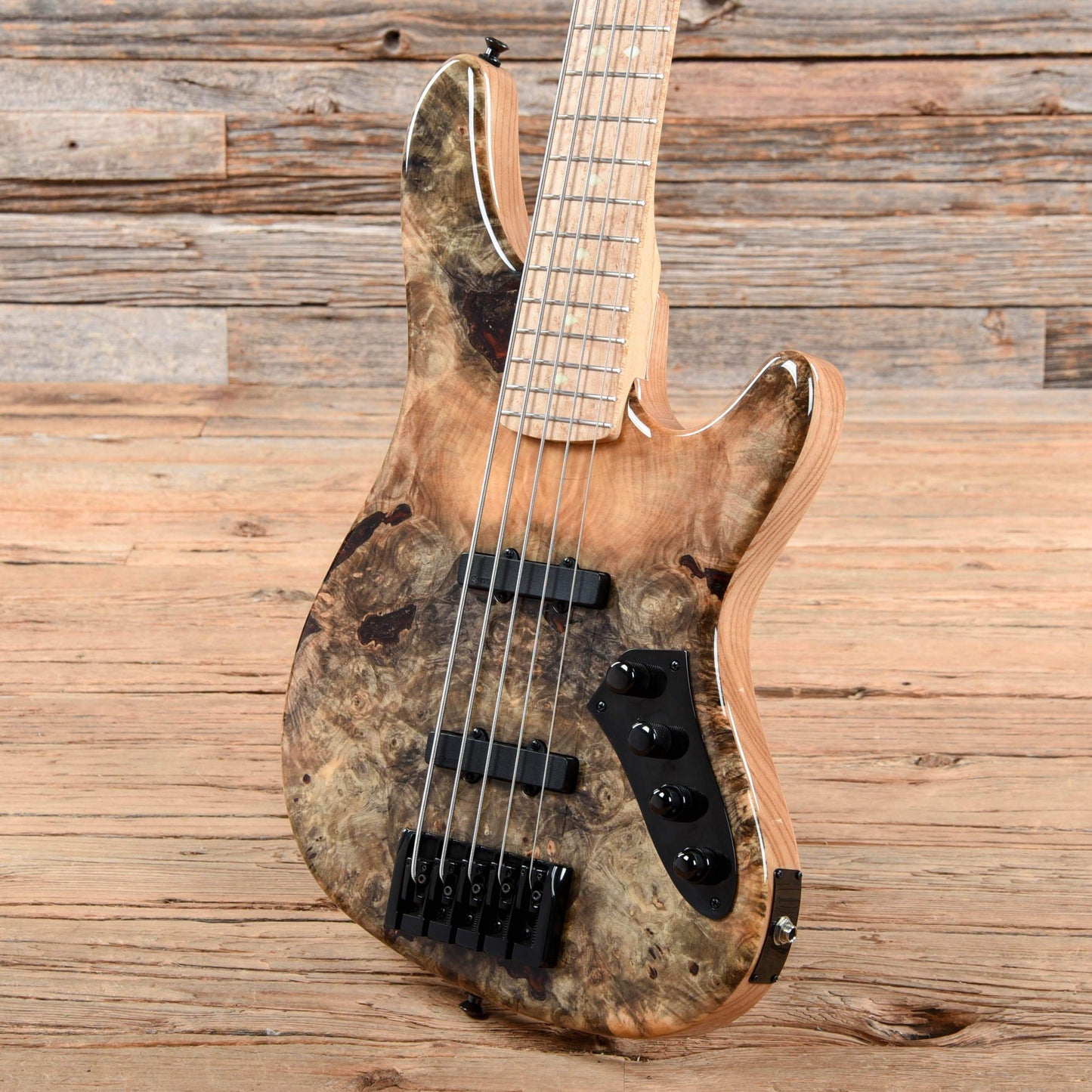 Kiesel JB5 Buckeye Burl Bass Guitars / 5-String or More