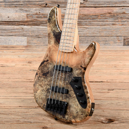 Kiesel JB5 Buckeye Burl Bass Guitars / 5-String or More