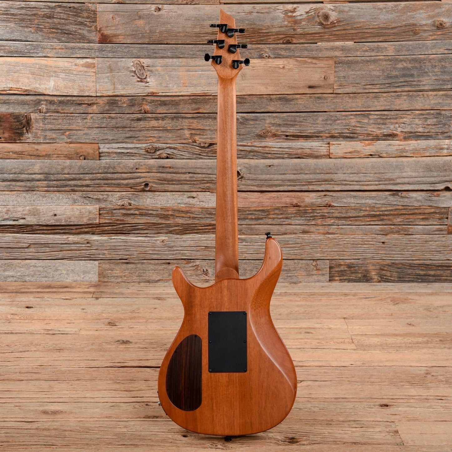 Kiesel Crescent Spalted Maple Floyd Rose Natural Satin Matte Electric Guitars / Solid Body