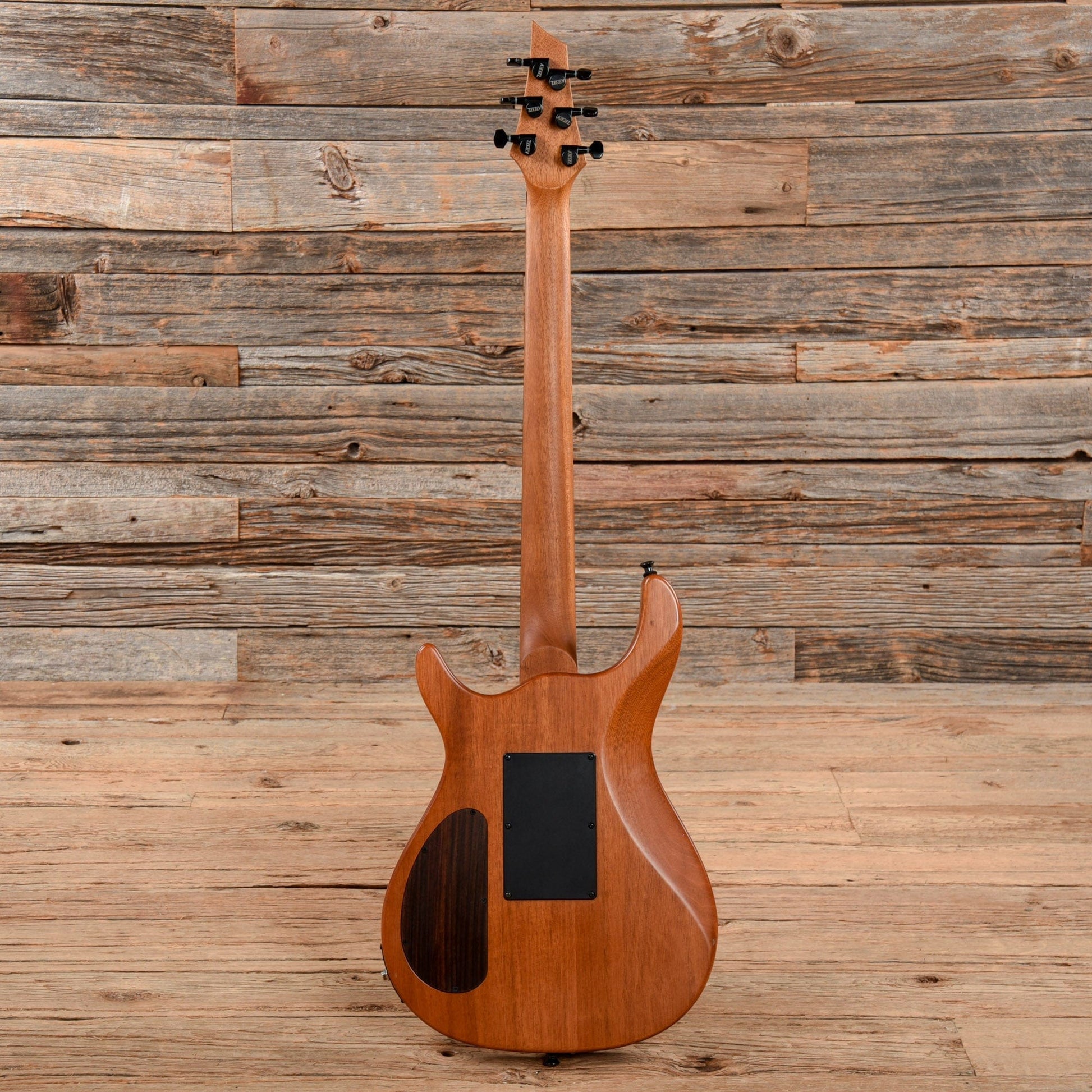 Kiesel Crescent Spalted Maple Floyd Rose Natural Satin Matte Electric Guitars / Solid Body