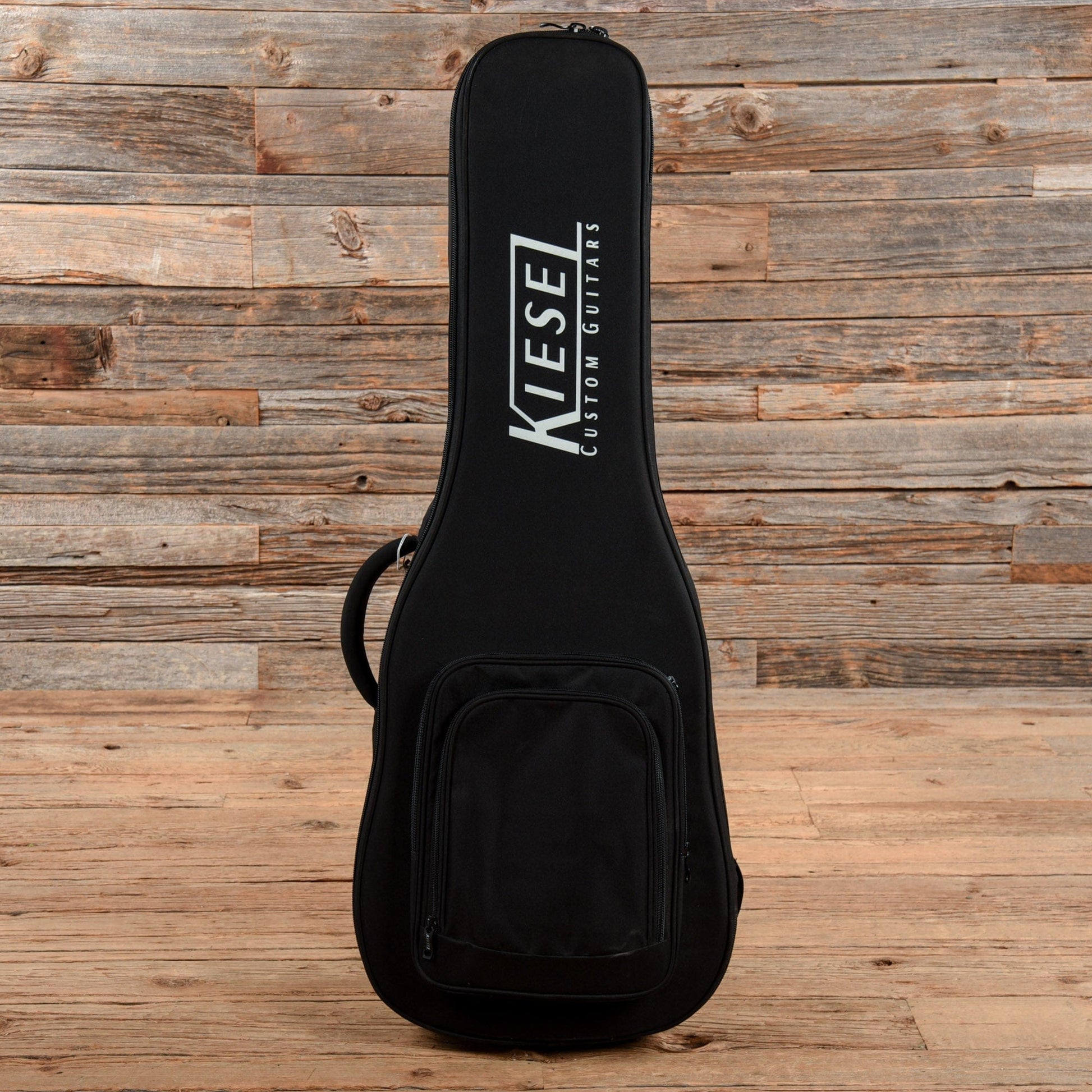 Kiesel Crescent Spalted Maple Floyd Rose Natural Satin Matte Electric Guitars / Solid Body