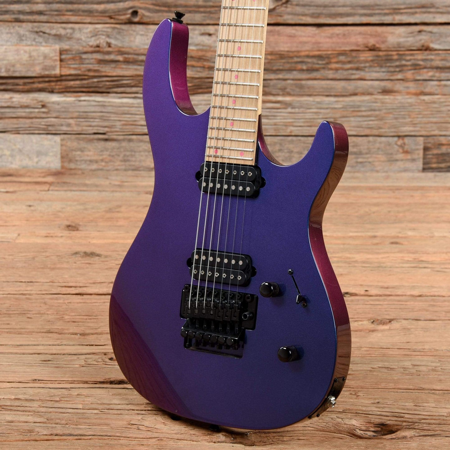 Kiesel DC7X Alder Colorshift Blue/Purple 2013 Electric Guitars / Solid Body