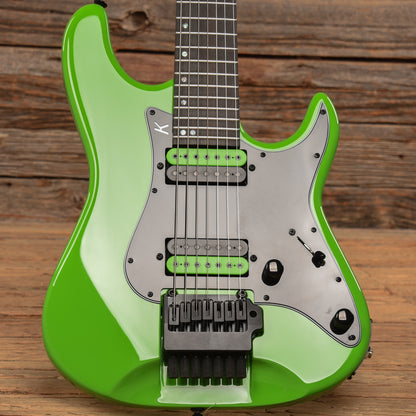 Kiesel Delos 7 Green Electric Guitars / Solid Body