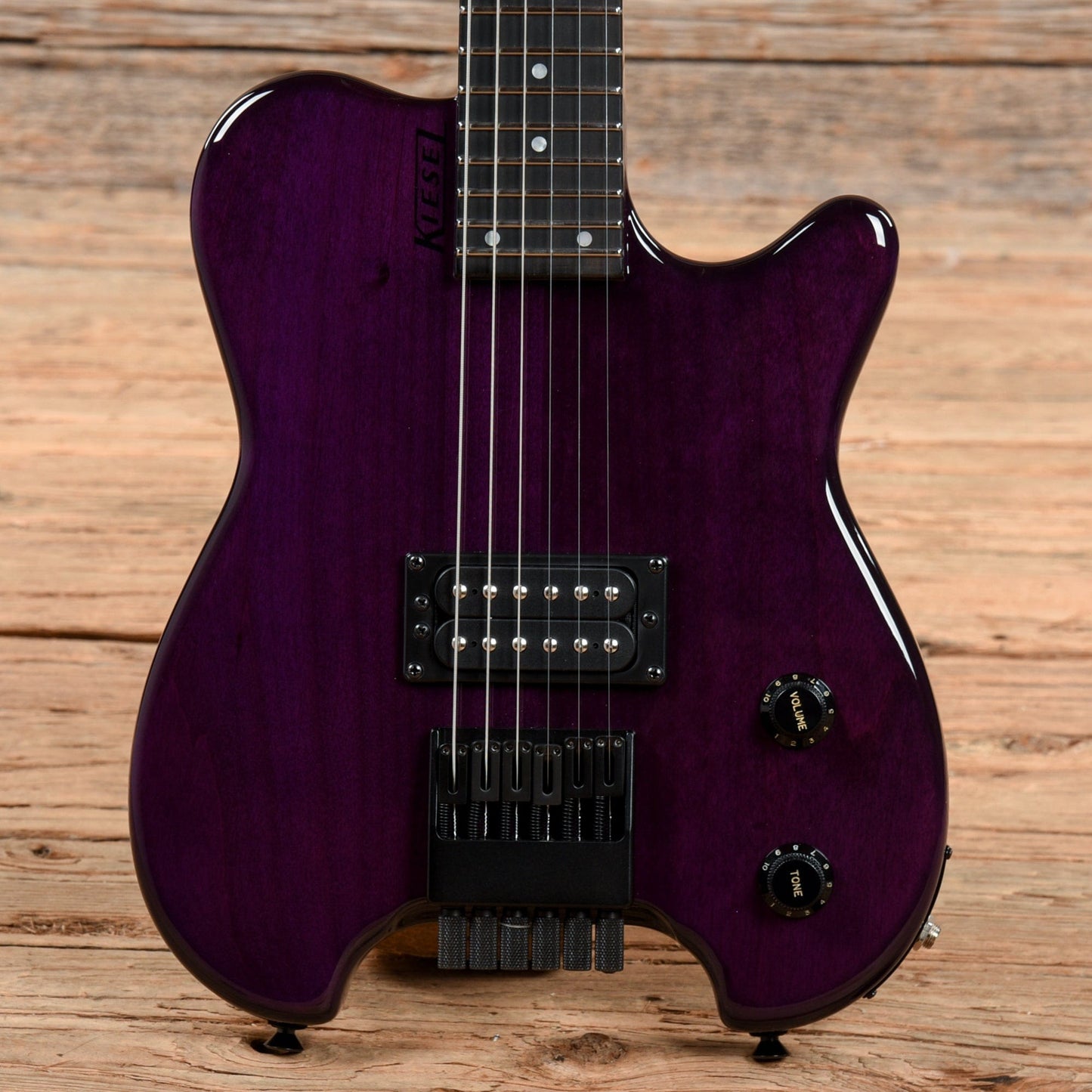 Kiesel HH1 Allan Holdsworth Transparent Purple Electric Guitars / Solid Body