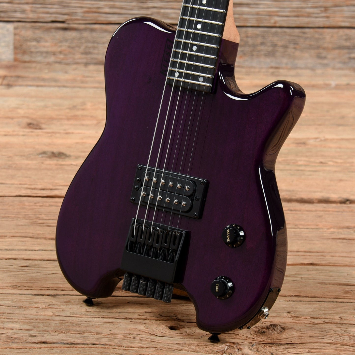 Kiesel HH1 Allan Holdsworth Transparent Purple Electric Guitars / Solid Body