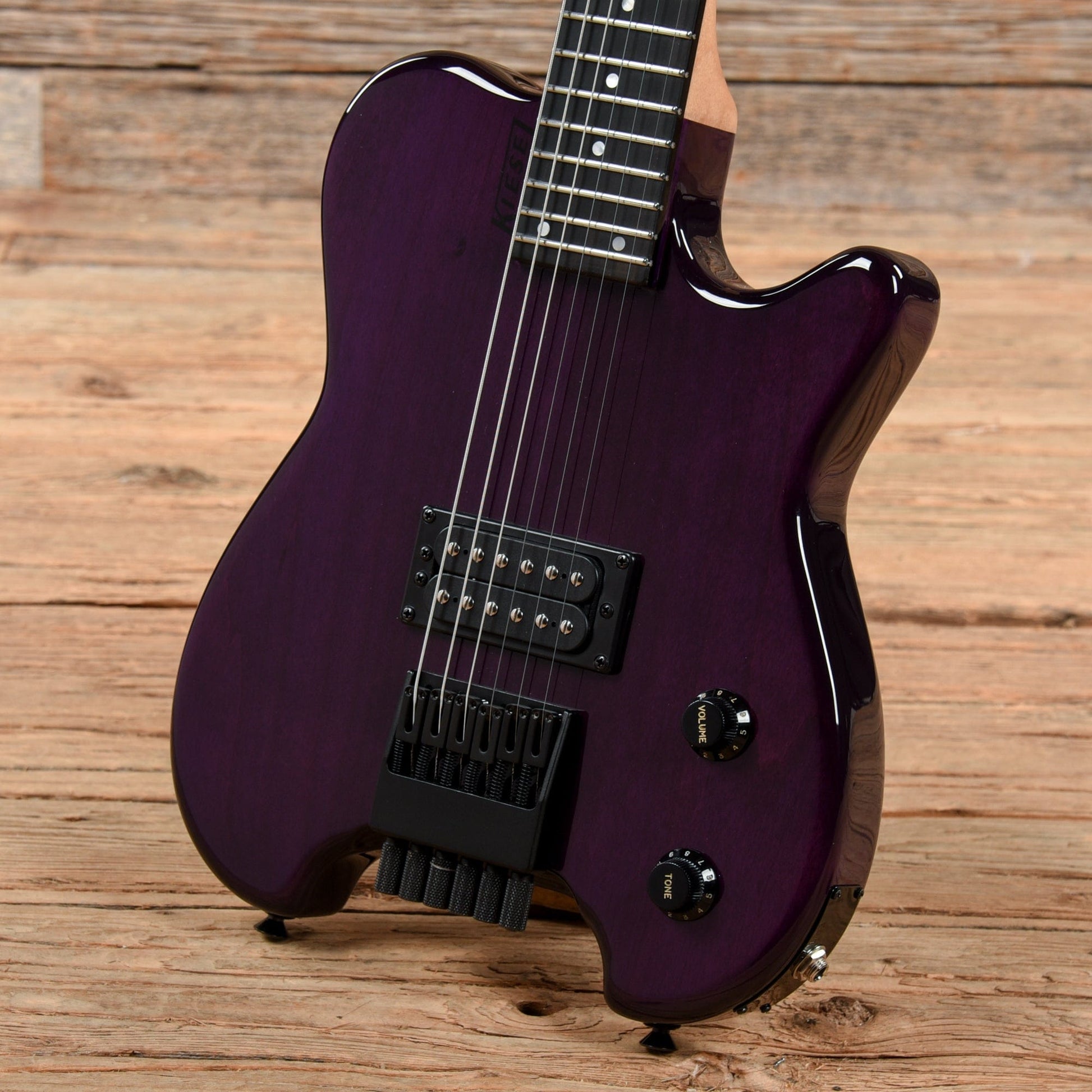 Kiesel HH1 Allan Holdsworth Transparent Purple Electric Guitars / Solid Body