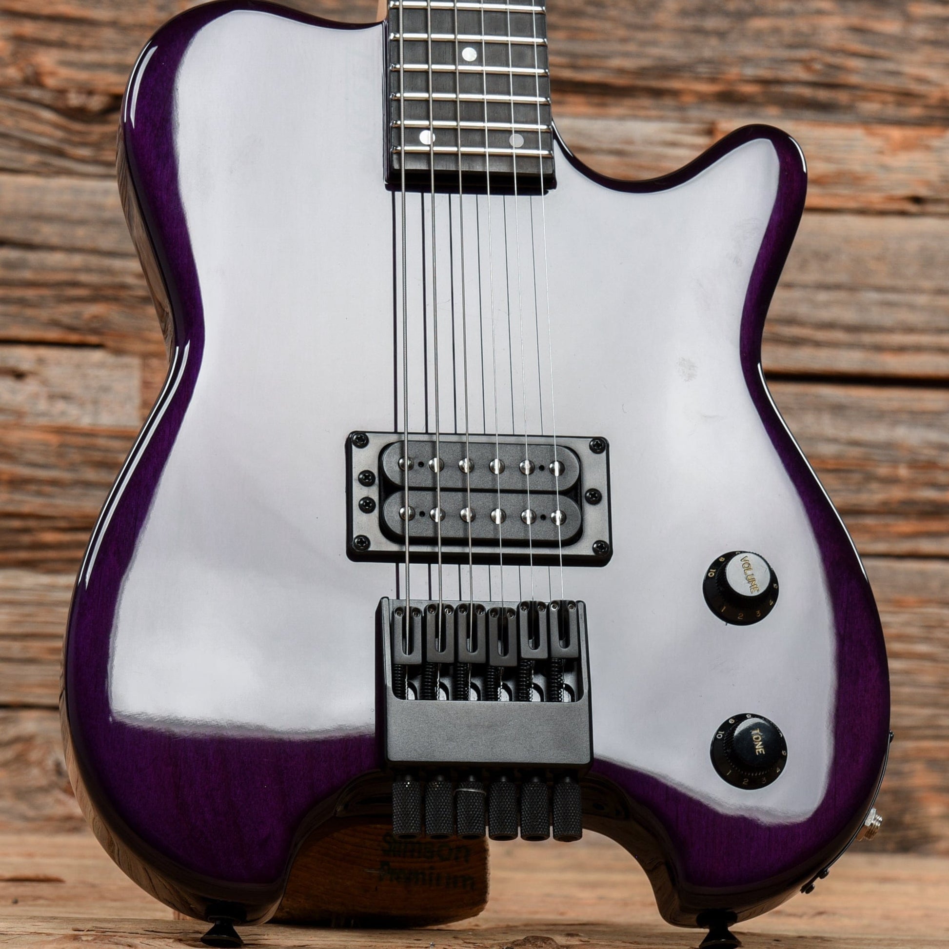 Kiesel HH1 Allan Holdsworth Transparent Purple Electric Guitars / Solid Body