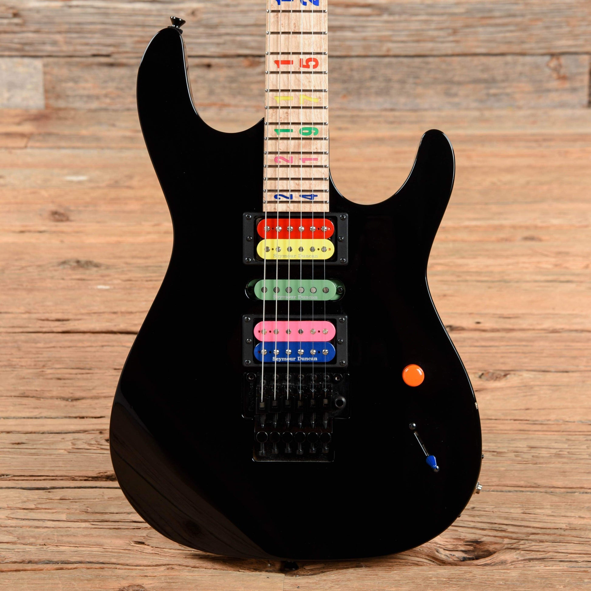 Kiesel JB24 "Numbers" Black Electric Guitars / Solid Body