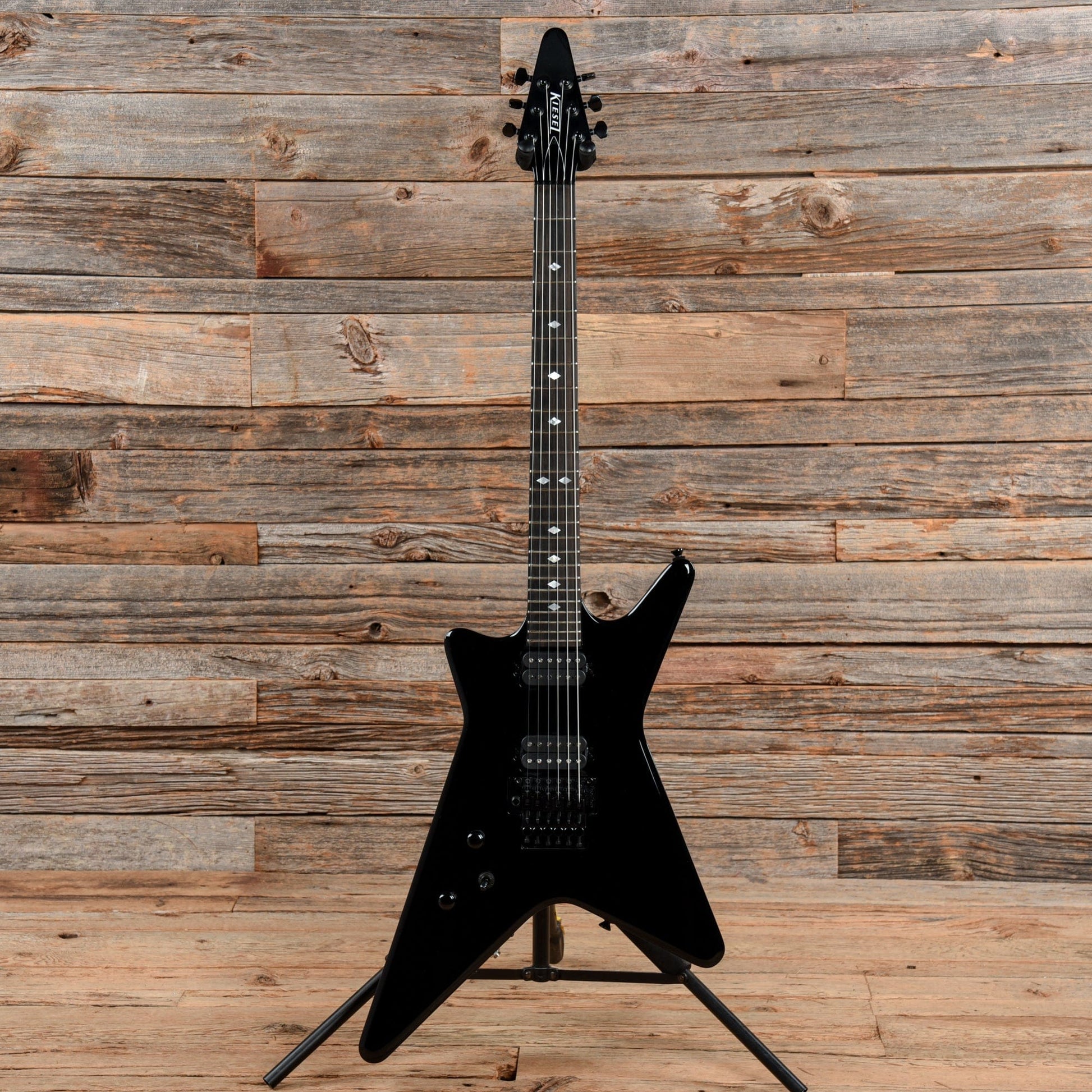 Kiesel V220C Black  LEFTY Electric Guitars / Solid Body