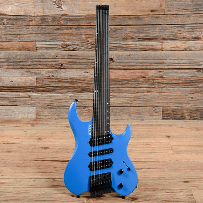 Kiesel Vader Multiscale 8-String Grabber Blue Satin Matte 2022 Electric Guitars / Solid Body