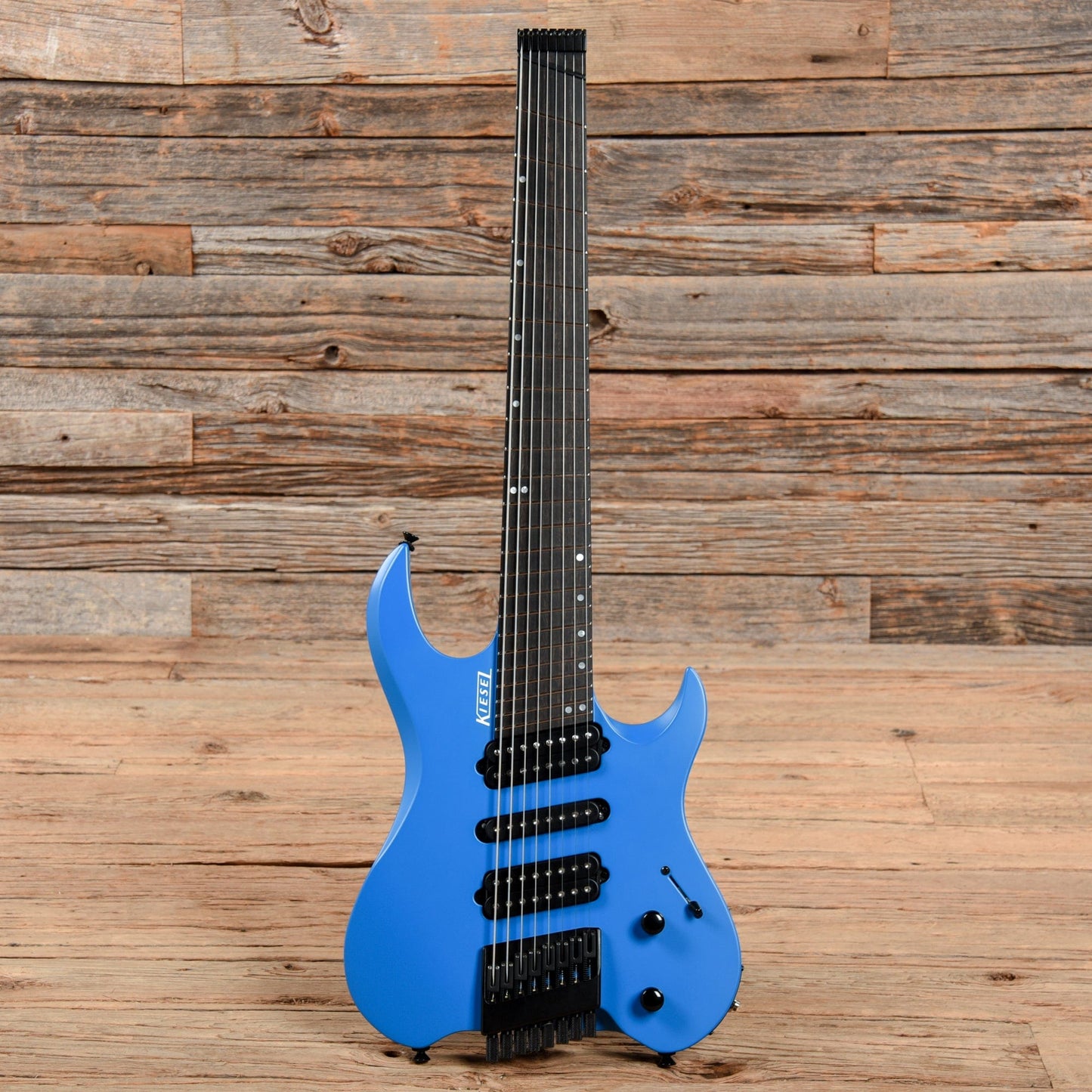 Kiesel Vader Multiscale 8-String Grabber Blue Satin Matte 2022 Electric Guitars / Solid Body