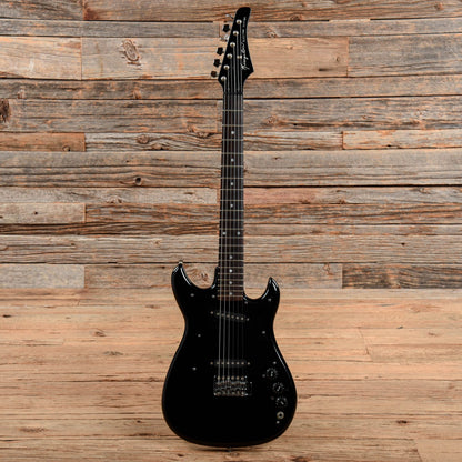 Kingston Electric Guitar Black 1970s Electric Guitars / Solid Body