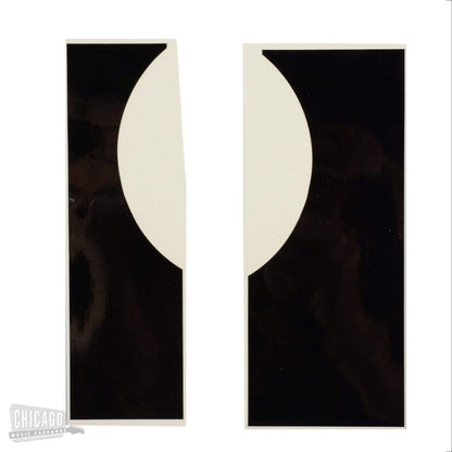 Kling-On SS-3P-B Static Cling 2-Piece Acoustic Pickguard Black Parts / Pickguards