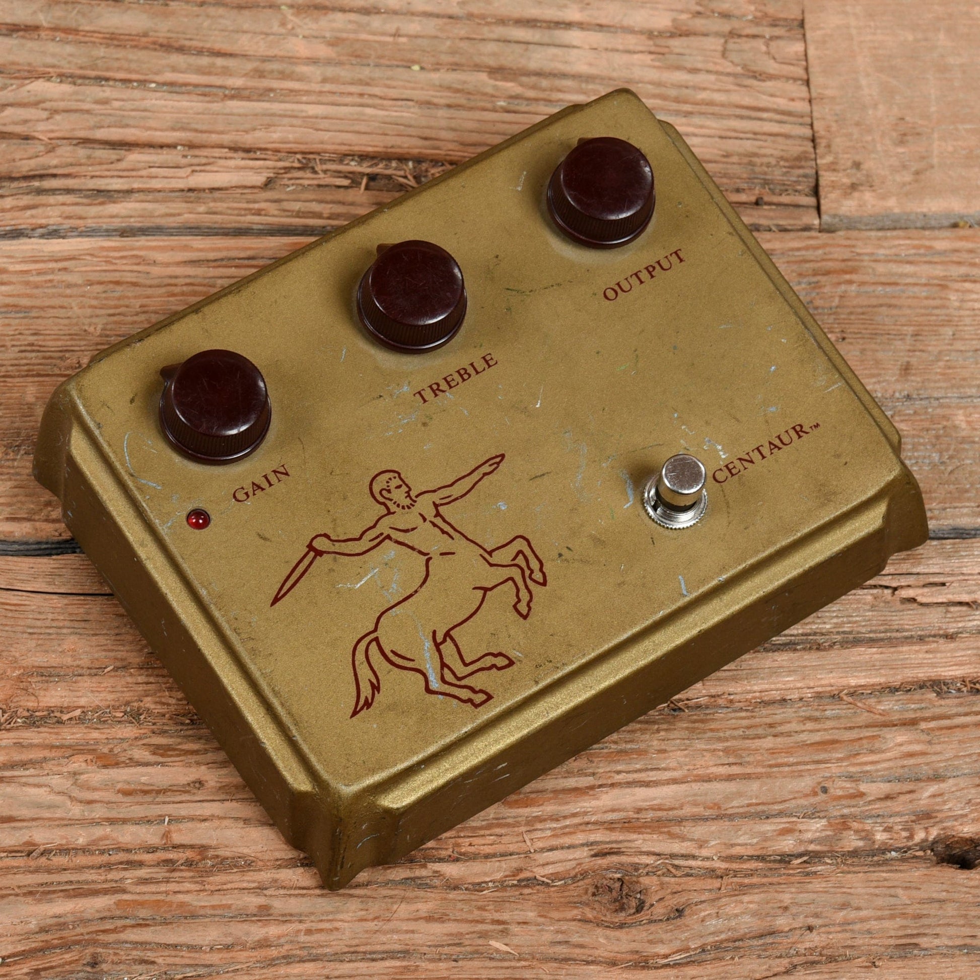 klon pedals Klon Centaur Professional Overdrive Gold w/Horsie 1997