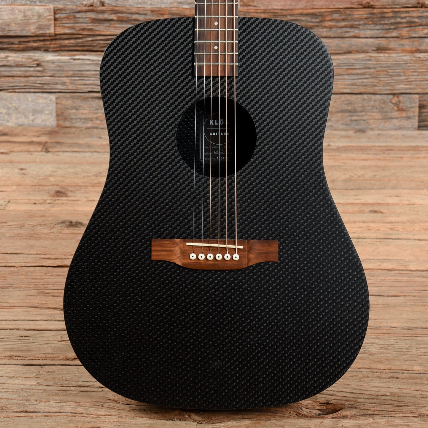 KLOS Hybrid Full Size Guitar Deluxe AE Natural  LEFTY Acoustic Guitars / Dreadnought