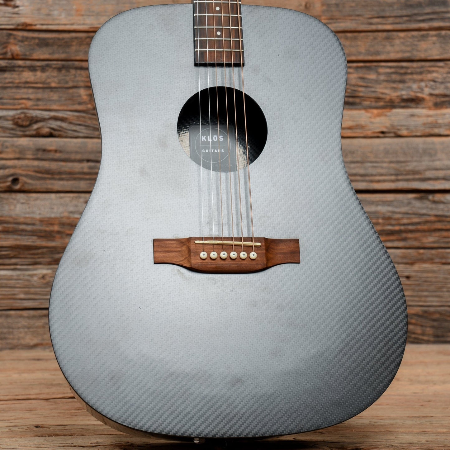 KLOS Hybrid Full Size Guitar Deluxe AE Natural  LEFTY Acoustic Guitars / Dreadnought