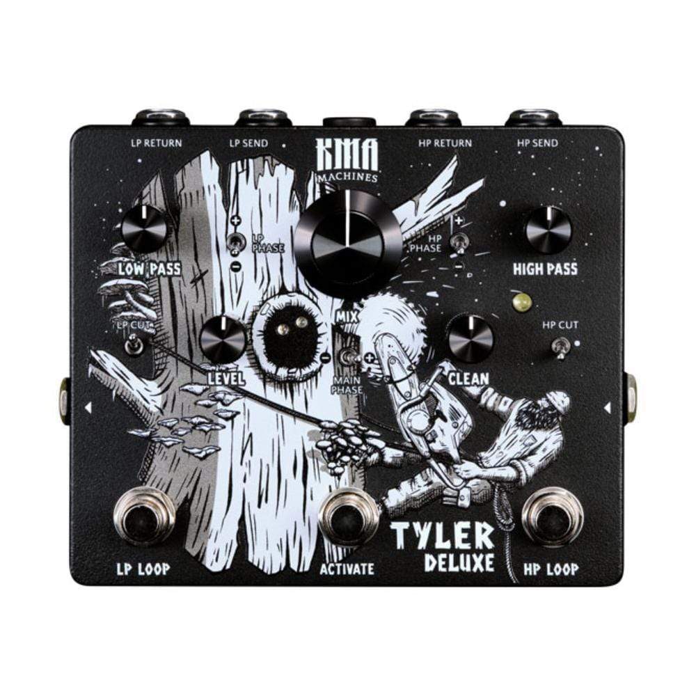 KMA Tyler Deluxe Two Channel Signal Splitter Pedal w/Clean Blend and Phase Inversion Effects and Pedals / Controllers, Volume and Expression