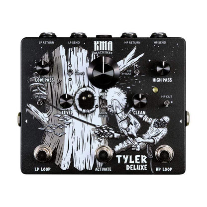 KMA Tyler Deluxe Two Channel Signal Splitter Pedal w/Clean Blend and Phase Inversion Effects and Pedals / Controllers, Volume and Expression