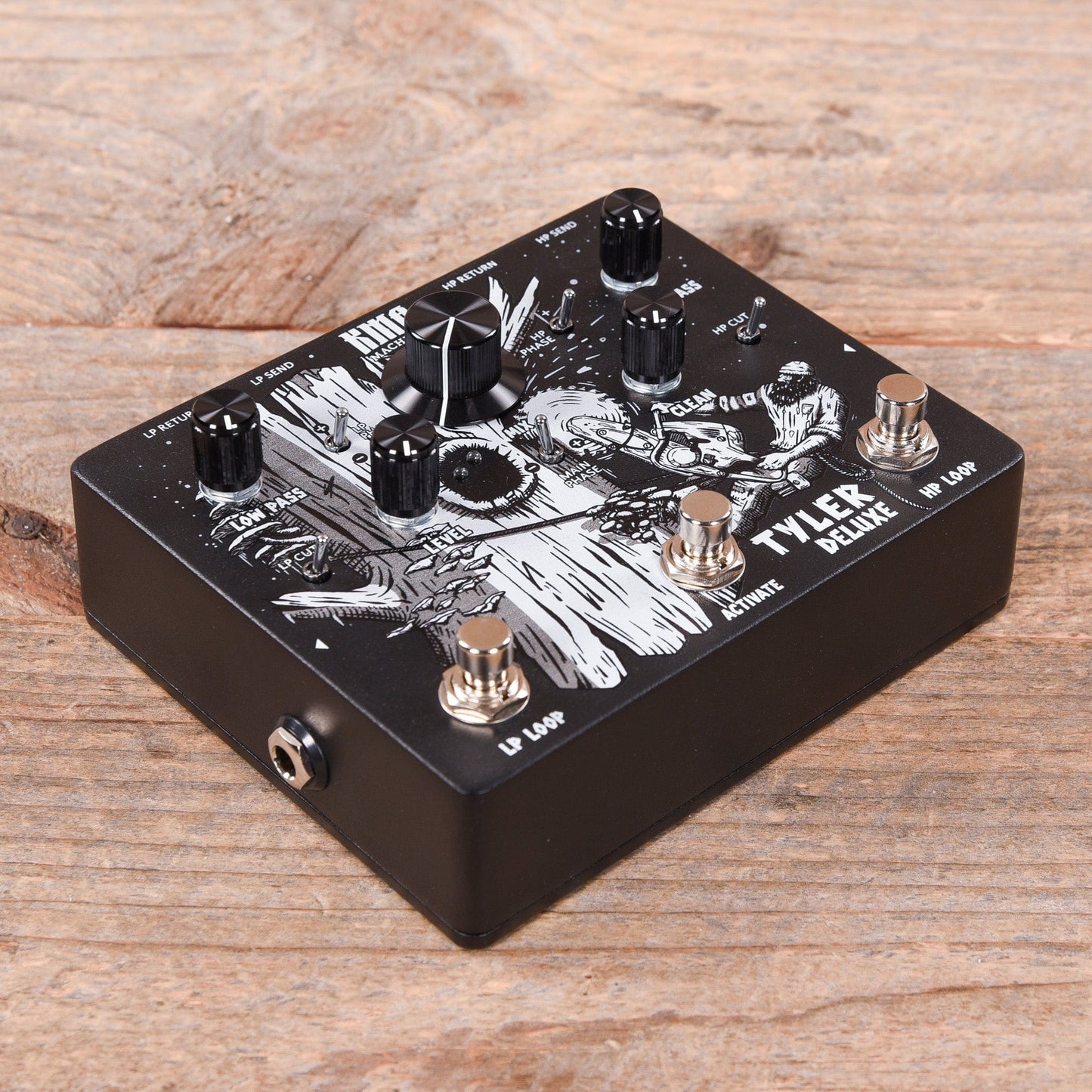 KMA Tyler Deluxe Two Channel Signal Splitter Pedal w/Clean Blend and Phase Inversion Effects and Pedals / Controllers, Volume and Expression