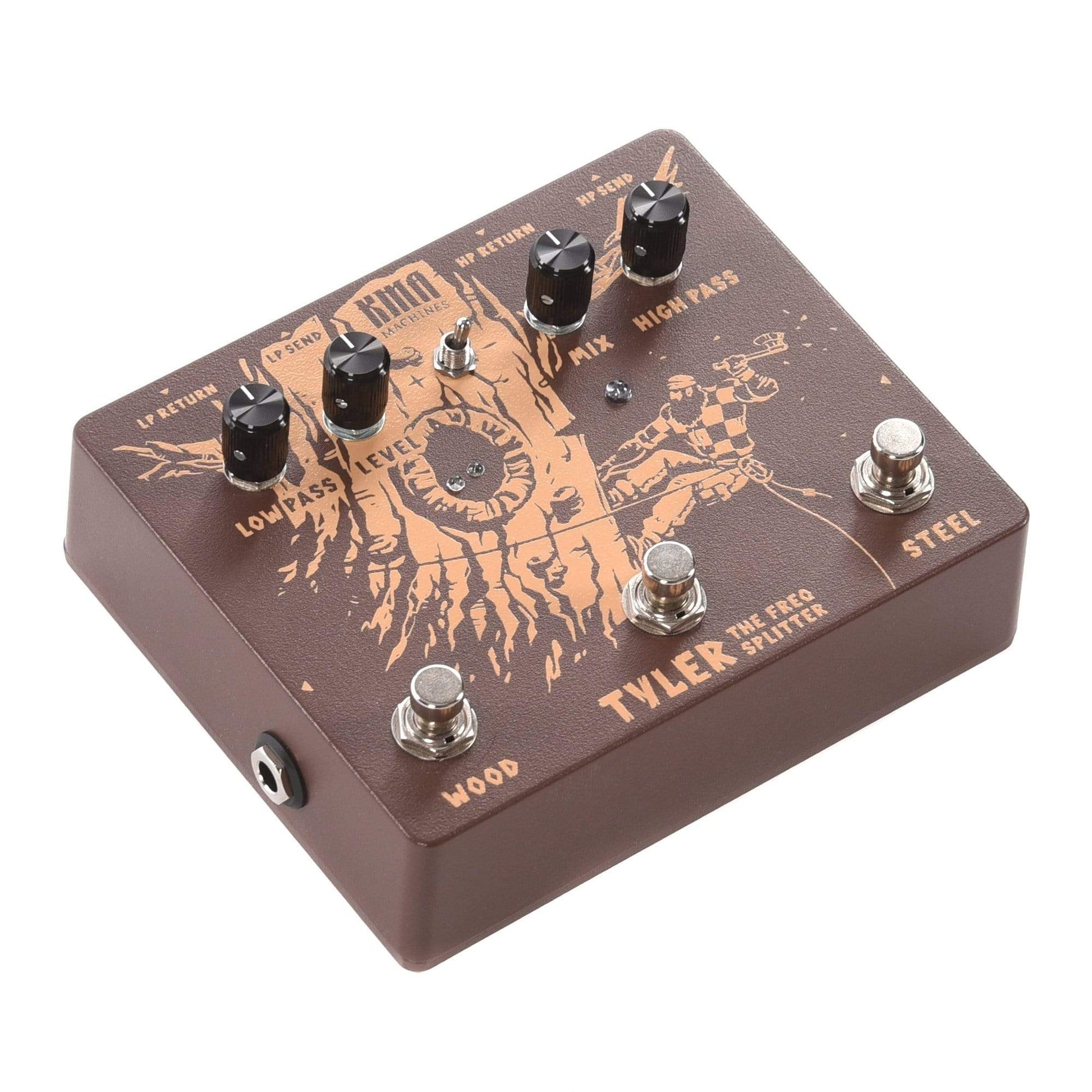 expression pedal splitter KMA Tyler Two Channel Signal Splitter Pedal – Chicago Music Exchange