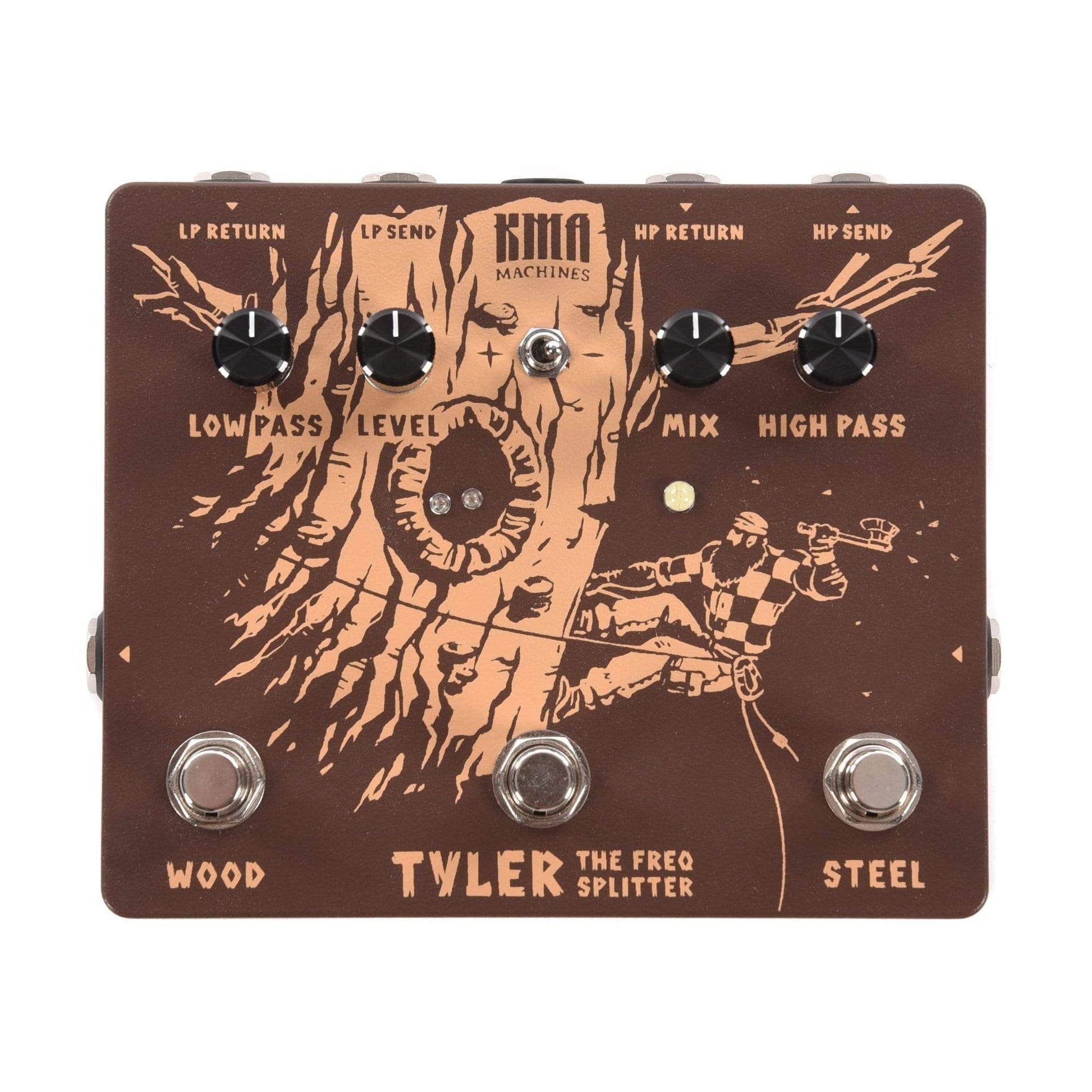 signal splitter pedal KMA Tyler Two Channel Signal Splitter Pedal