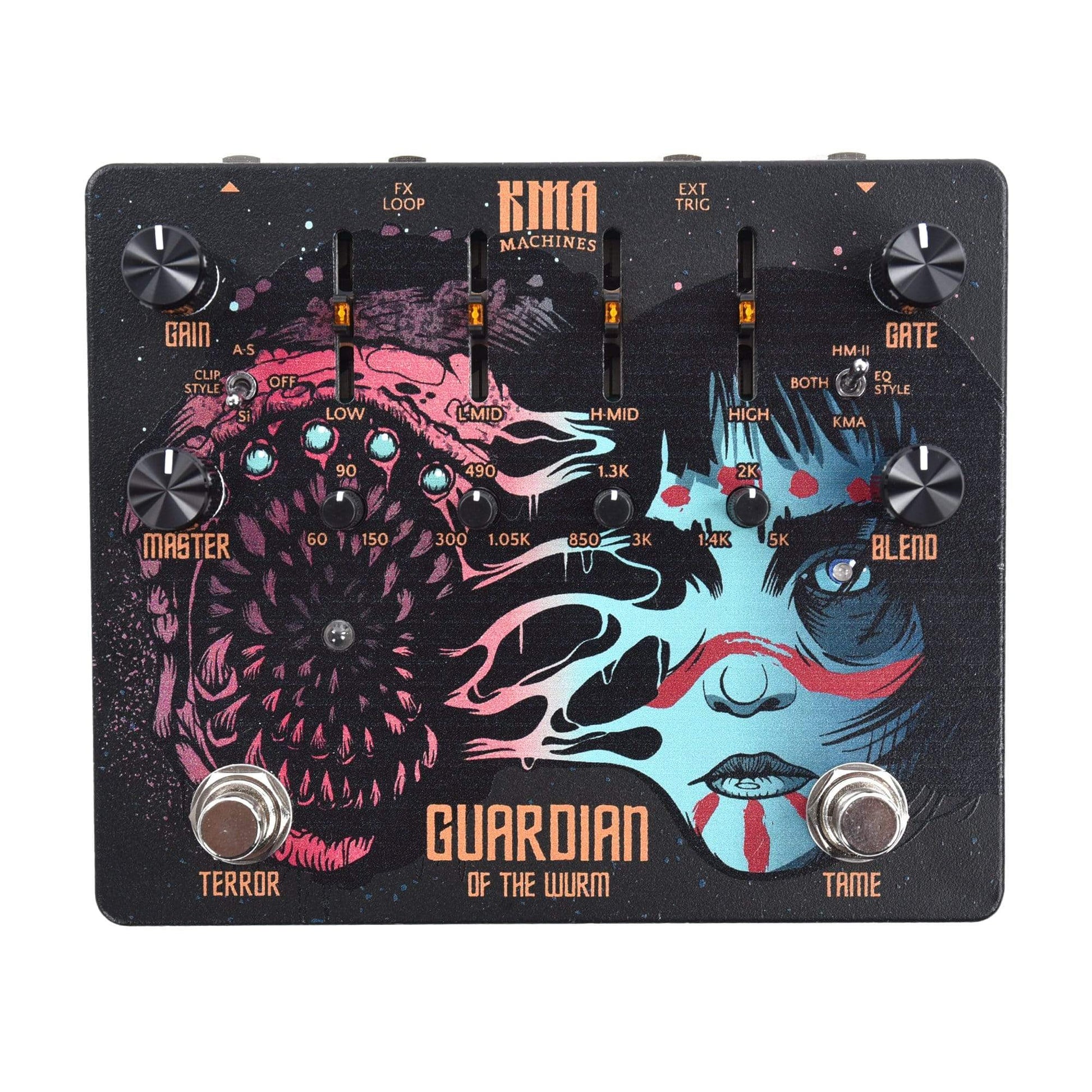KMA Guardian of the Wurm Metal Distortion/Noise Gate Pedal – Chicago Music Exchange