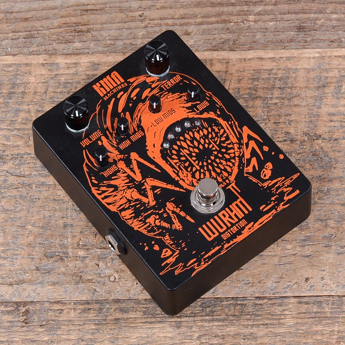 KMA Wurhm Limited Edition HM Distortion Pedal w/Free T-Shirt Effects and Pedals / Distortion
