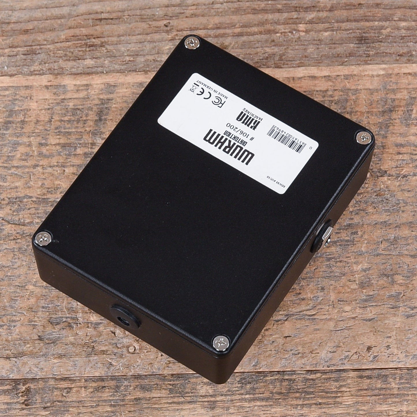 KMA Wurhm Limited Edition HM Distortion Pedal w/Free T-Shirt Effects and Pedals / Distortion