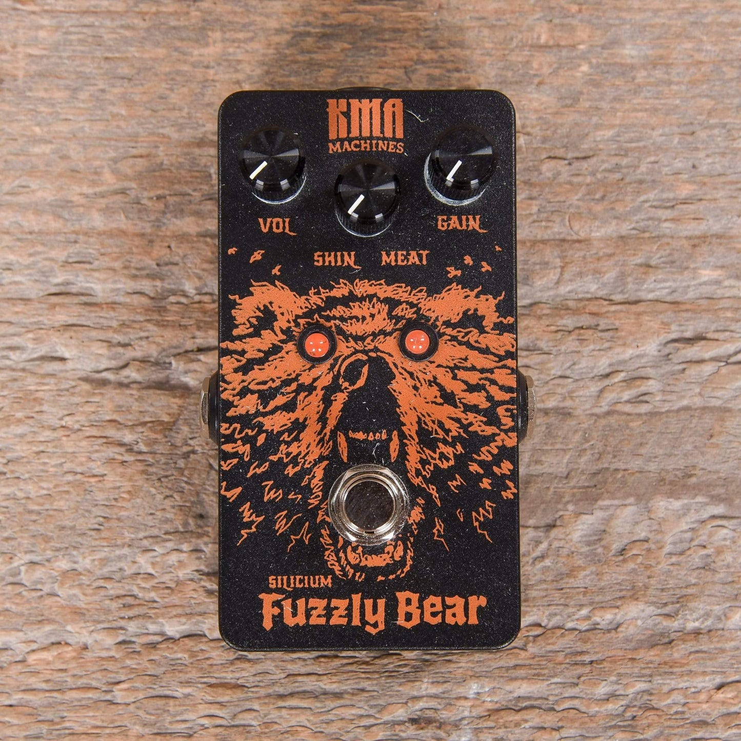 KMA Fuzzly Bear Silicon Fuzz Pedal Effects and Pedals / Fuzz