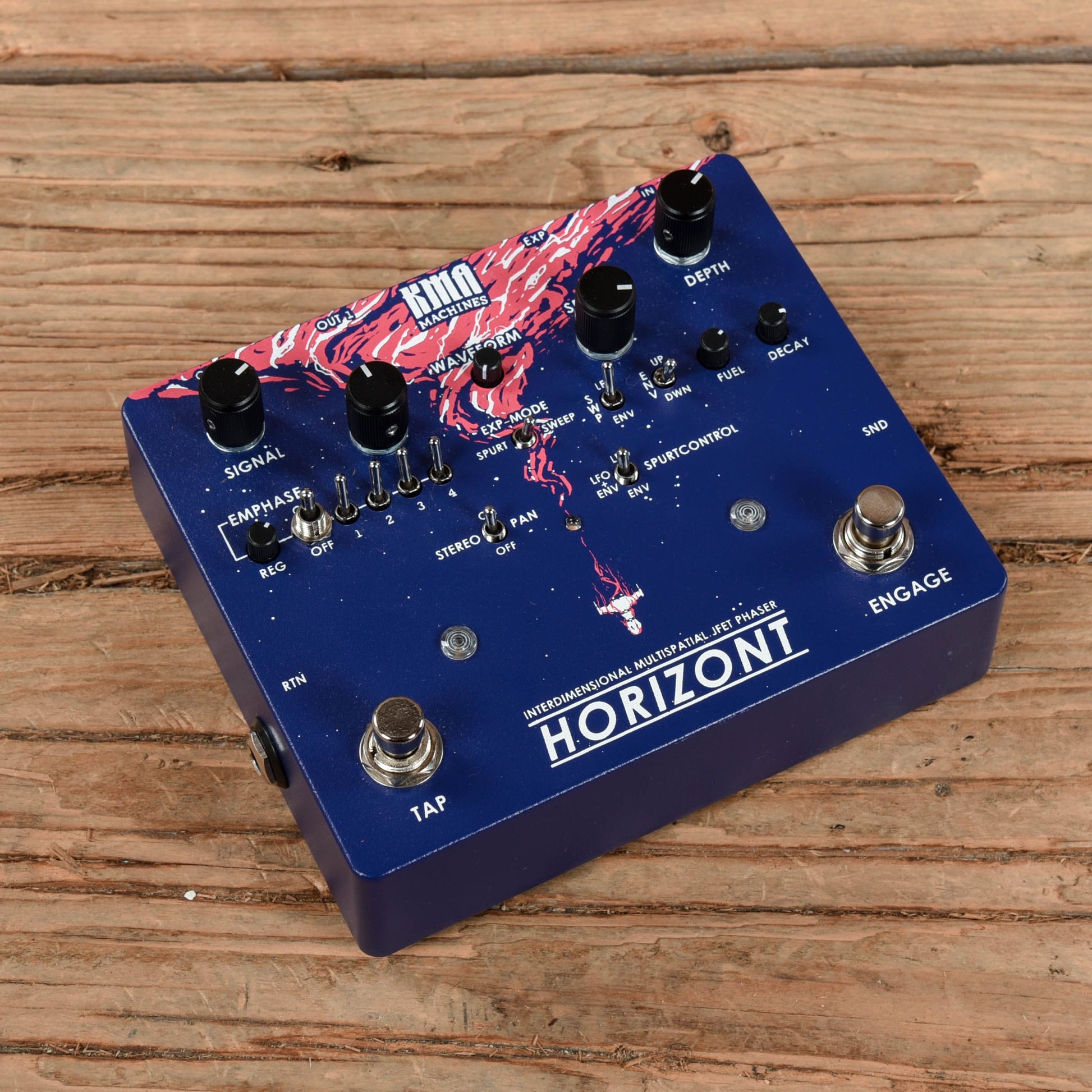 KMA Audio Machines Horizont Interdimensional Multispatial JFET Phaser Effects and Pedals / Phase Shifters